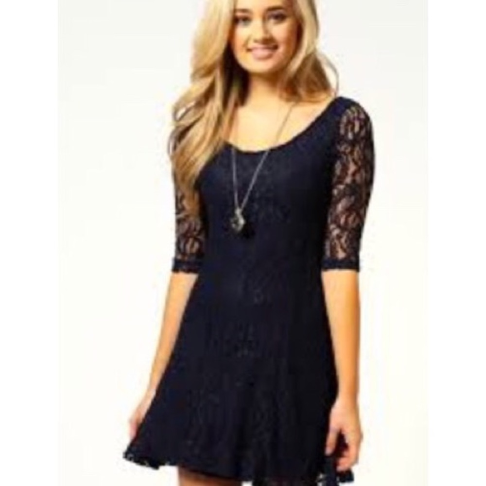 $5 W/ BUNDLE Charming Charlie Black Lace Dress